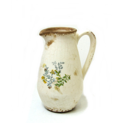 Wazon ceramiczny Dzban z motywem Kwiatowym